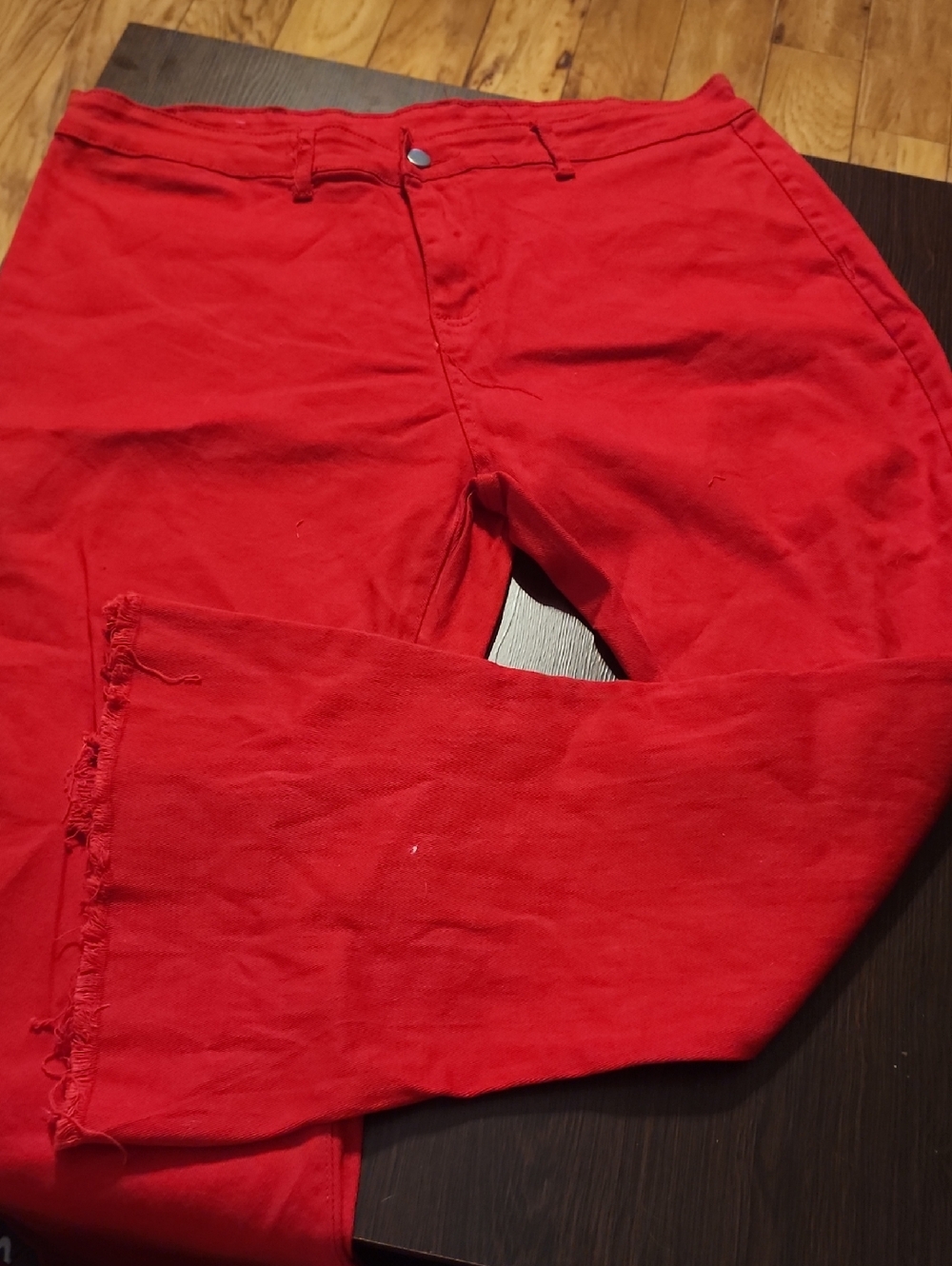 Women’s Red Bootcut Jeans